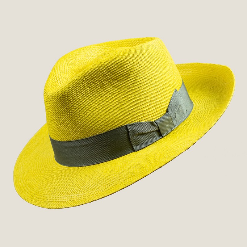 Foto Gaudi Fedora Hat Yellow