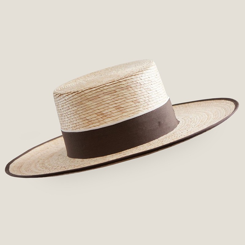 Foto Sombrero cañero natural de palma